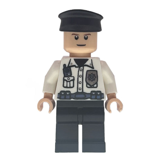 LEGO Batman The Videogame Police Officer White Custom Minifigure 2006 2007 2008